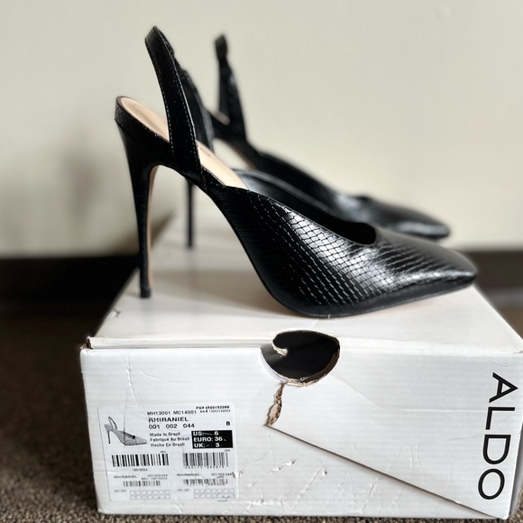 Aldo closed toe heeled sandal - Picture 3 of 7